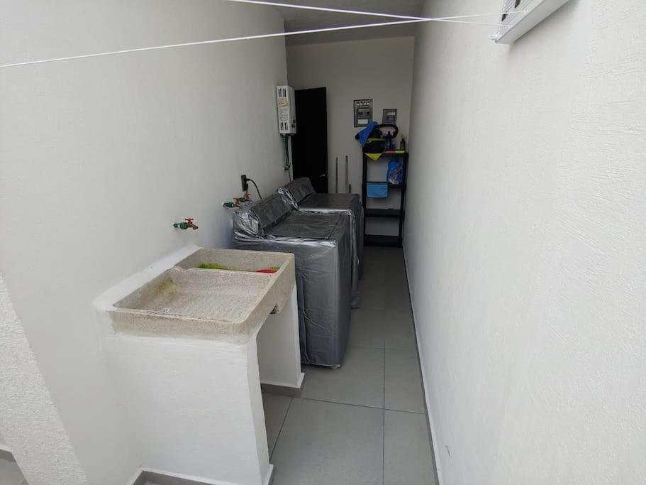 Ferienwohnung Departamento Con Alberca Manzanillo Exterior foto
